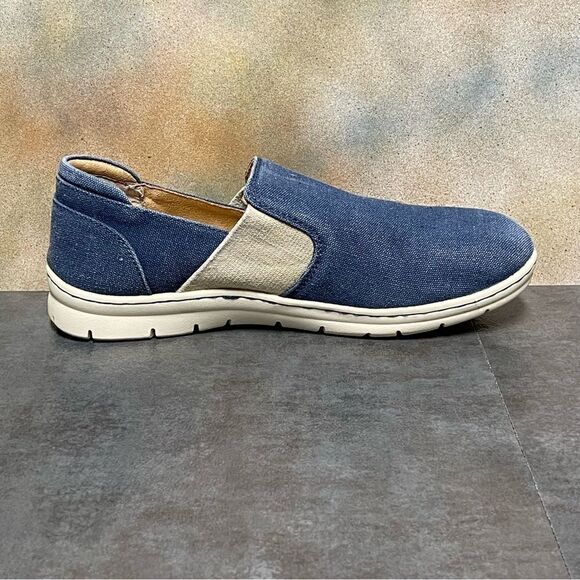 B.O.C. Seaham Blue Women's Flexible Slip On Comfort Sneakers Size 9M - Picture 15 of 15